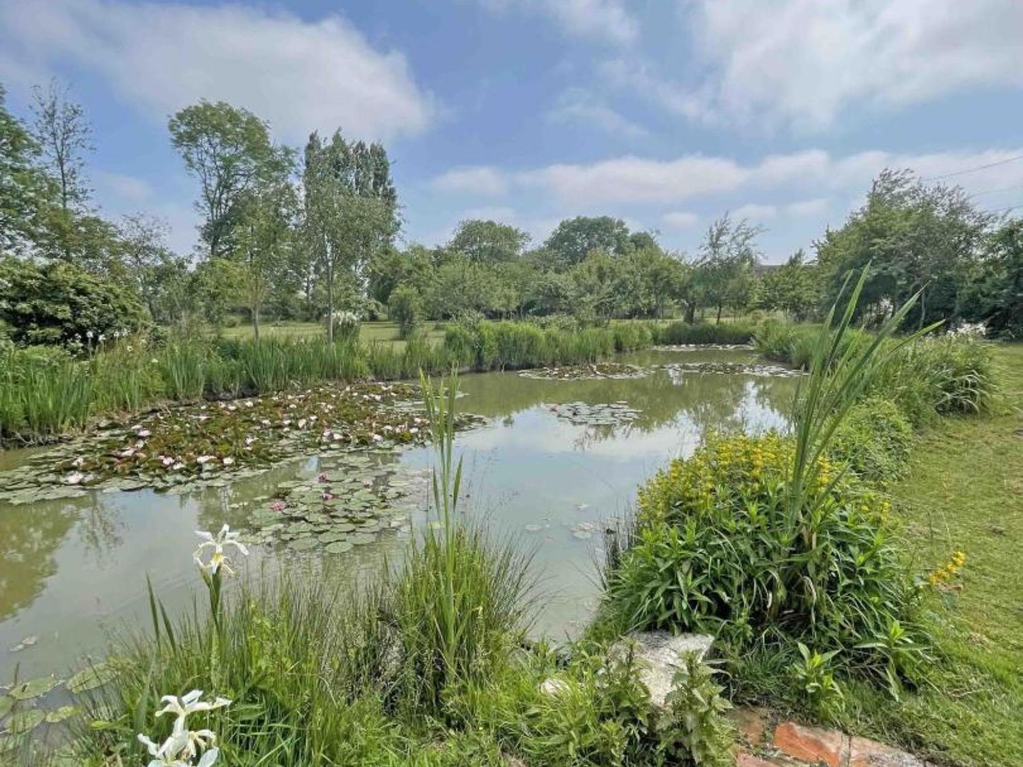 Maison De Caractere Avec Jardin, Proche D'Argentan, Ideale Pour Peche Et Detente En Campagne - Fr-1-497-131 Sarceaux Bagian luar foto